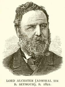 Lord Alcester (Amiral Sir B. Seymour), B. 1821 by English School