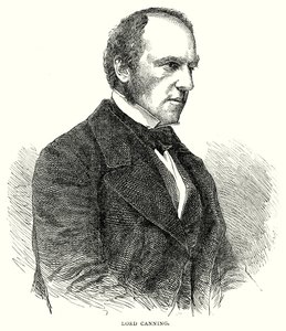 Lord Canning (gravür) by English School