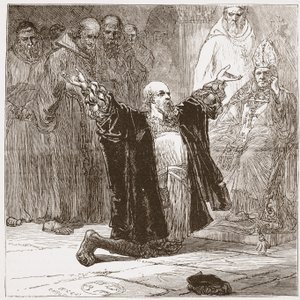 Lord Cobham Piskoposlardan önce, James Aitken Wylie (1808-1890) tarafından yazılan Protestanlığın Tarihinden bir örnek, pub. 1878 by English School