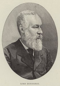 Lord Donington (gravür) by English School