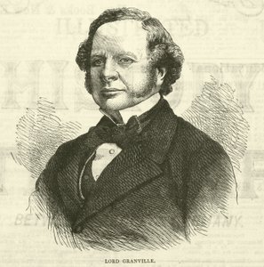 Lord Granville, Kasım 1870 by English School