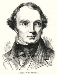Lord John Russell (gravür) by English School