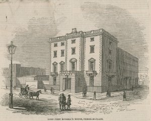 Lord John Russells Evi, Chesham Place, Belgrave Meydanı by English School