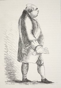 Lord North, eski bir baskının tıpkıbasımı by English School