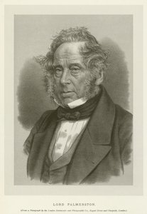 Lord Palmerston (taş) by English School