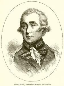 Lord Rawdon, daha sonra Hastings Markisi by English School