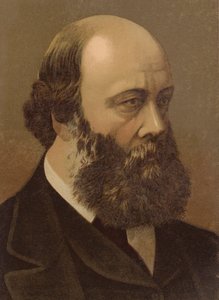 Lord Salisbury (chromolitho) by English School