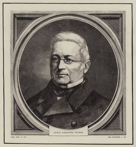Louis Adolphe Thiers (gravür) by English School