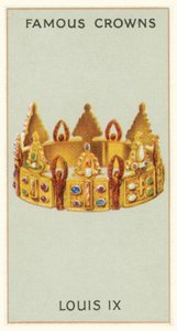 Louis IX (chromolitho) by English School
