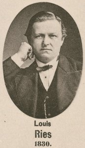 Louis Ries (gravür) by English School
