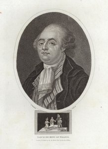 Fransa Kralı XVI.Louis by English School