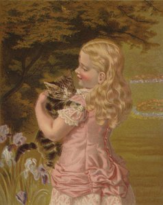 Sevgi Dolu Dostlar (chromolitho) by English School