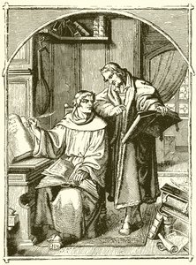 Luther ve Melancthon by English School