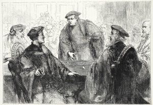 Luther ve Zwingle Marburg