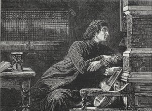 Kanatlı Luther, James Aitken Wylie (1808-1890) tarafından Protestanlığın Tarihinden bir örnek, pub. 1878 by English School