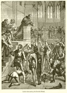 Luther, Roma Ritüelini kınadı by English School