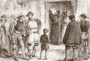 Luther, Tezlerini Wittemberg