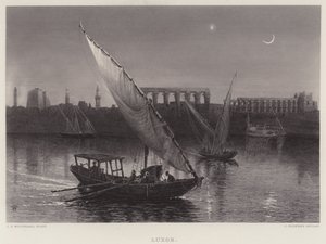 Luksor (gravür) by English School