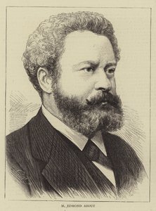 M Edmond Hakkında (gravür) by English School