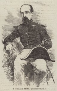 M Gonzales Bravo (gravür) by English School