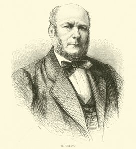 M Grevy, Ekim 1870 by English School