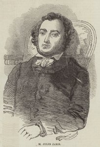 M Jules Janin (gravür) by English School
