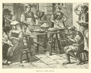 Makarna dükkanı, Napoli by English School