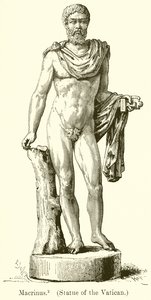 Macrinus. (Vatikan Heykeli) by English School