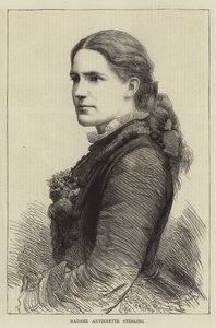 Madam Antoinette Sterling (gravür) by English School