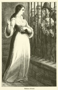 Madam Roland (gravür) by English School