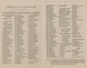 1875 Madame Tussaud & Sons Sergi Kataloğu by English School