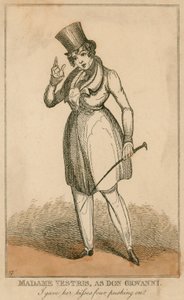 Madam Vestris Don Giovanni olarak by English School
