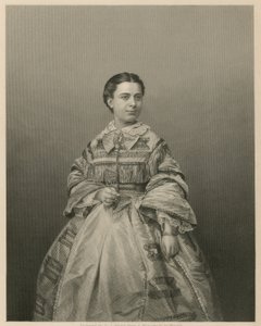 Mademoiselle Piccolomini, opera sanatçısı by English School