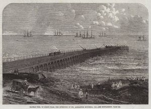Madras İskelesi, Vidalı Kazıklar, Bay Alexander Mitchell