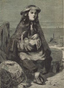 Balıkçının Kızı Maggie (gravür) by English School