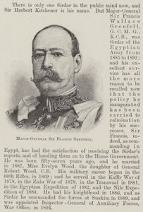 Tümgeneral Sir Francis Grenfell (gravür) by English School