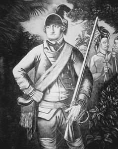 Binbaşı Robert Rogers, 1755-63 Fransız ve Hint Savaşı sırasında İngiliz davasında 
