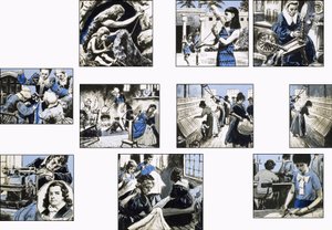 Çağlar boyunca kıyafet yapmak by English School