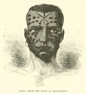 Mozambik kıyılarından Makua by English School