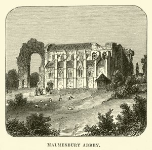 Malmesbury Manastırı by English School