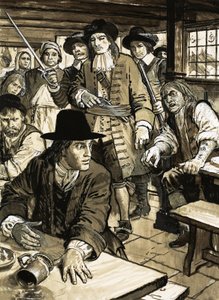 Bir barda yakalanan adam by English School