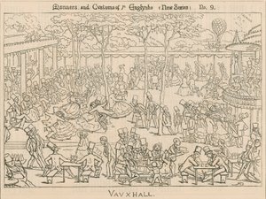 İngilizlerin örf ve adetleri; Vauxhall Bahçeleri, Londra by English School