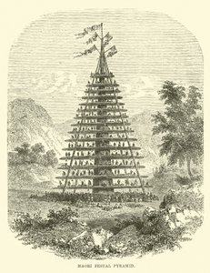 Maori Bayramı Piramidi by English School
