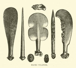 Maori Silahları by English School