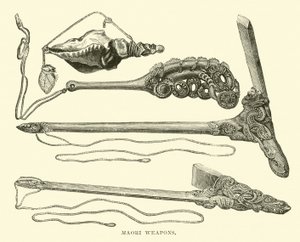 Maori Silahları by English School
