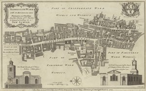 Aldersgate Ward Haritası, Londra Şehri