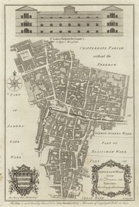Cripplegate Ward, Londra Haritası
