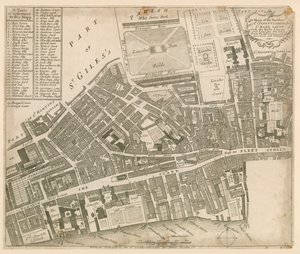 Rolls Liberty ve Lincolns Inn ile St Clements Danes ve St Mary Savoy, Londra, Haritası