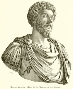 Marcus Aurelius. (Louvre Müzesi
