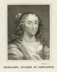 Margaret, Newcastle Düşesi (gravür) by English School